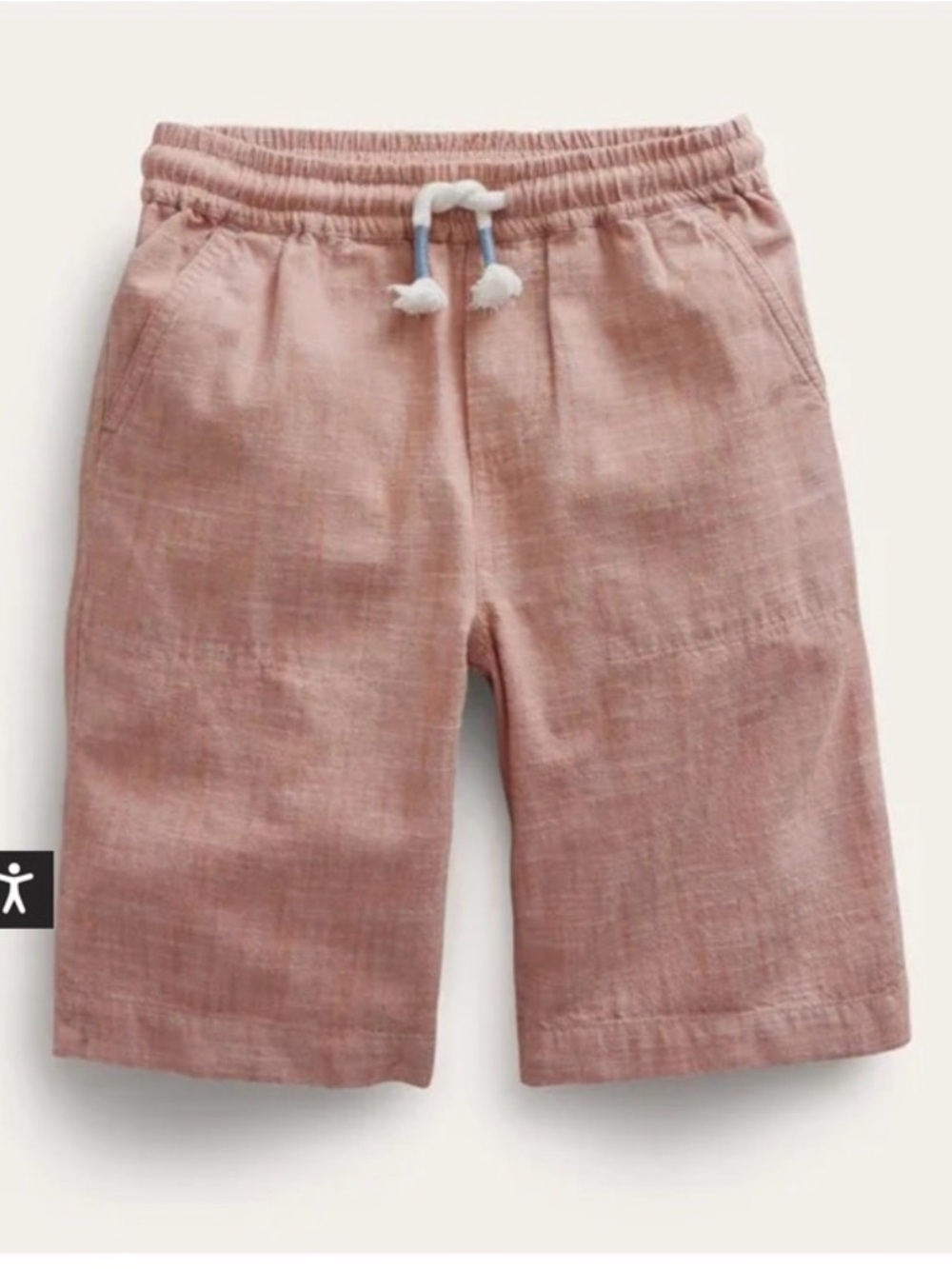 Mini Boden Boys’ Cotton Baggies